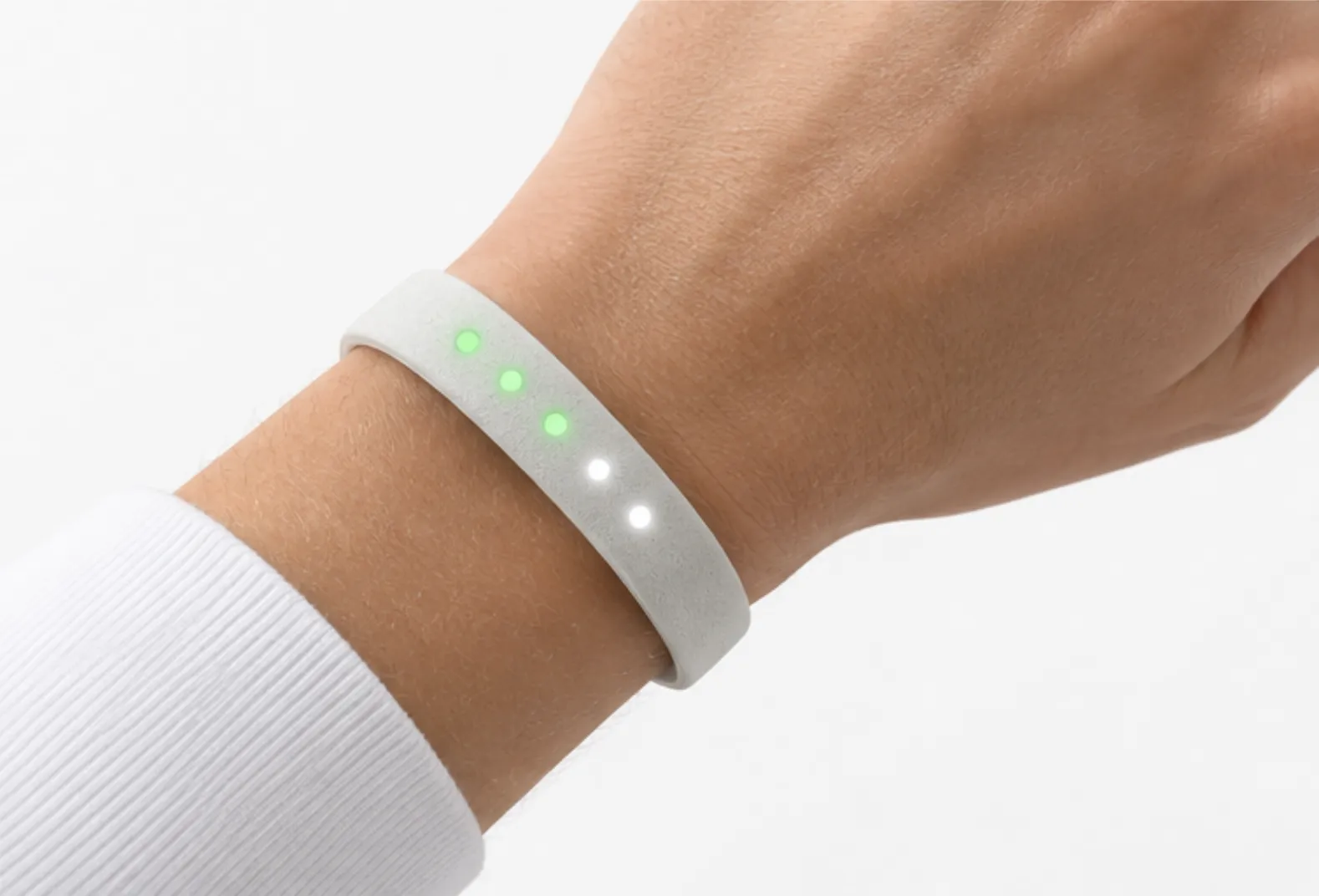 Habit worn on a wrist.